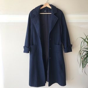 Vintage Navy 80’s Classic Coat